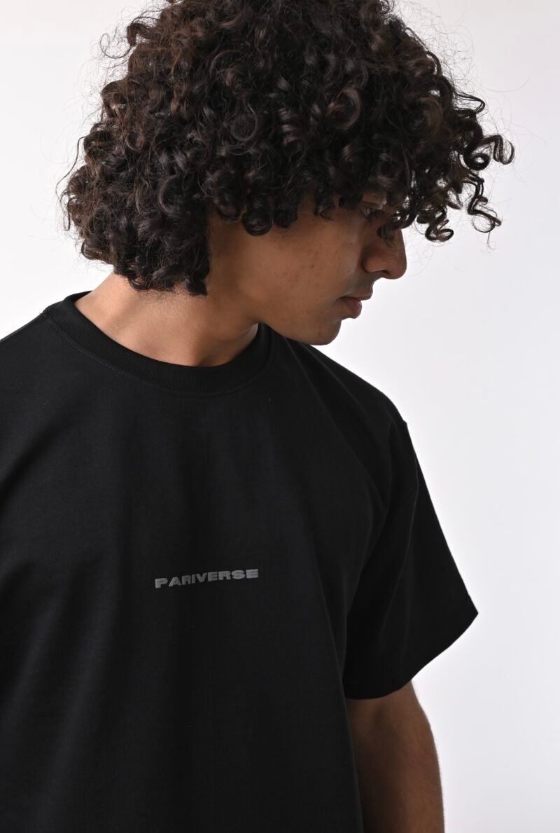 eye conic black tee rated #1 clothing brand in India pariverse